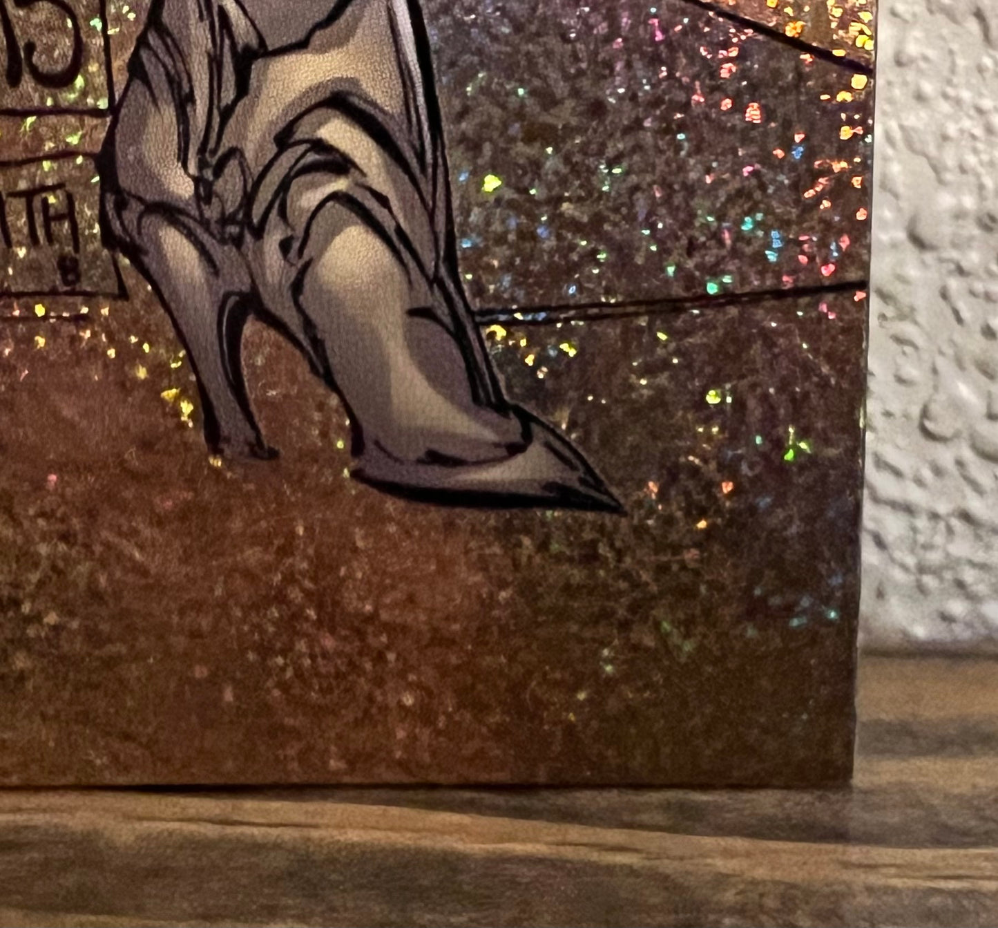 Witchblade/Tomb Raider #1 Gold Speckle Prismatic Holofoil Variant 1998