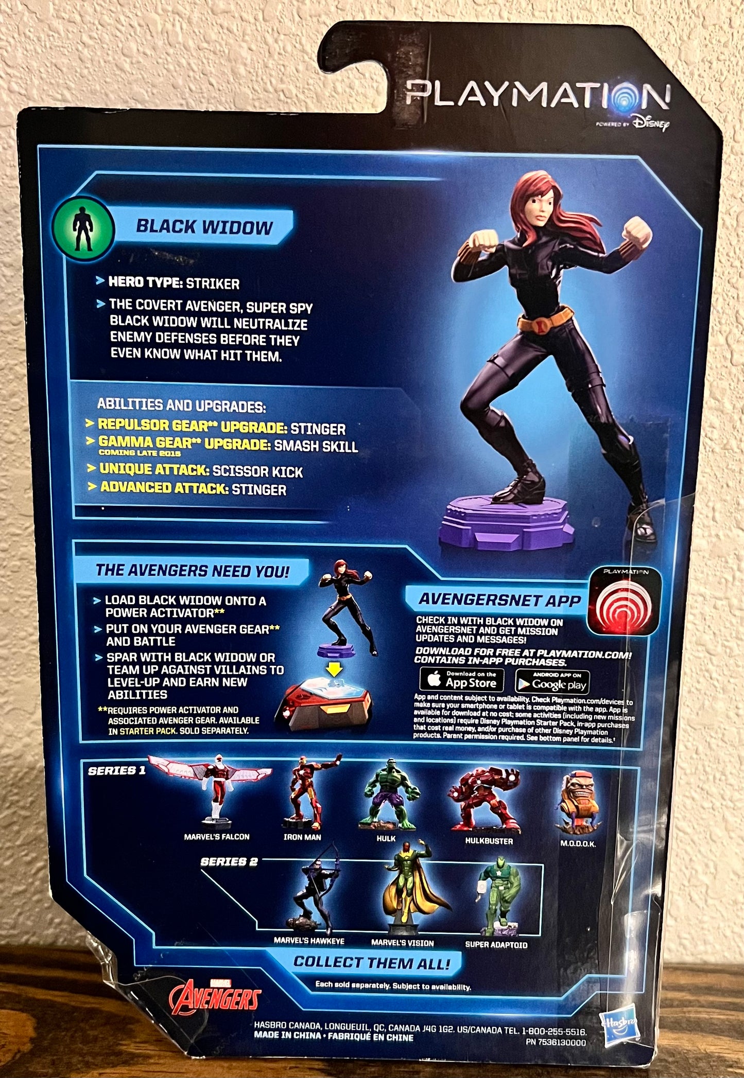 Black Widow Playmation Figure