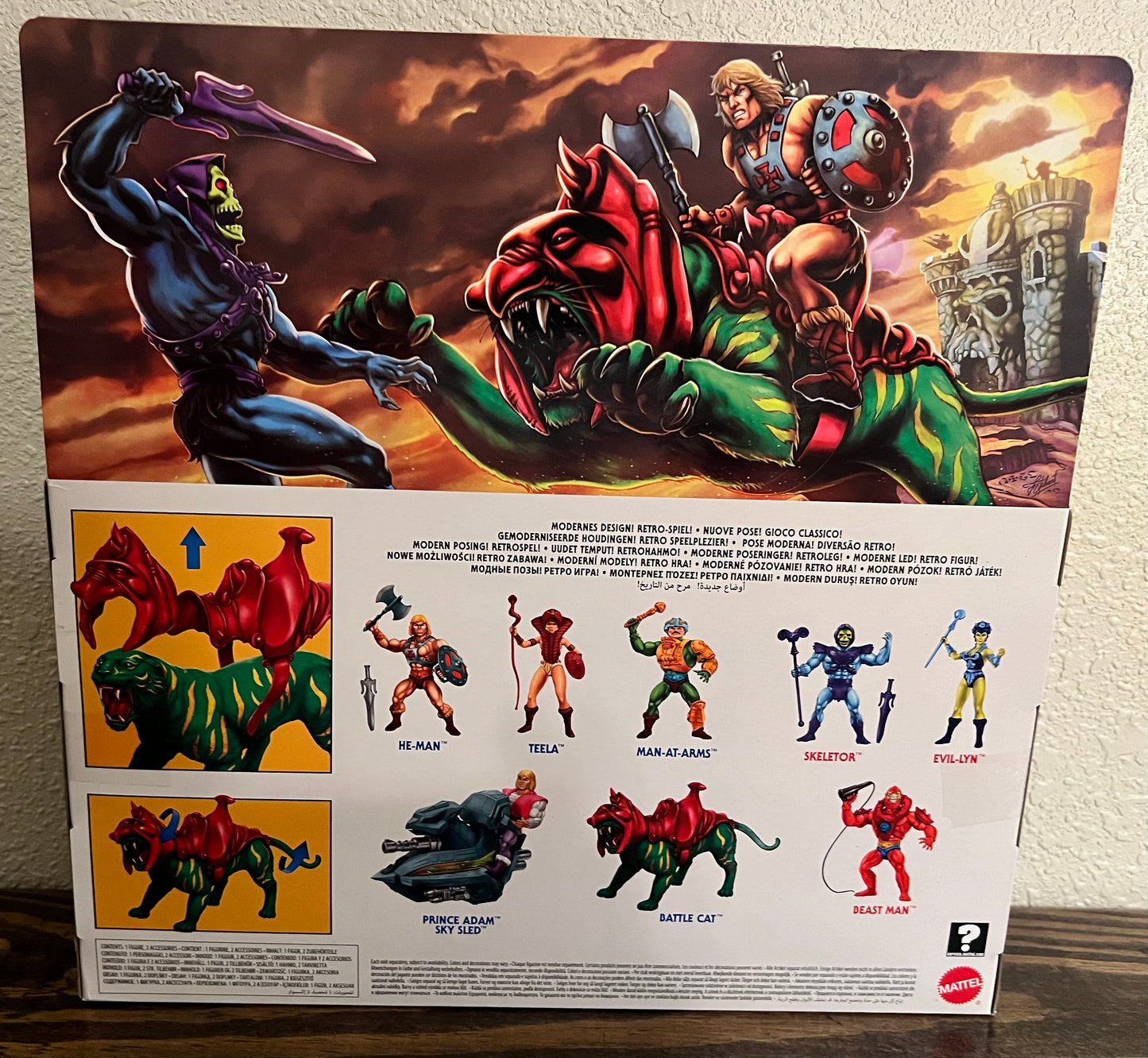 Masters of the Universe Origins Battle Cat Action Figure