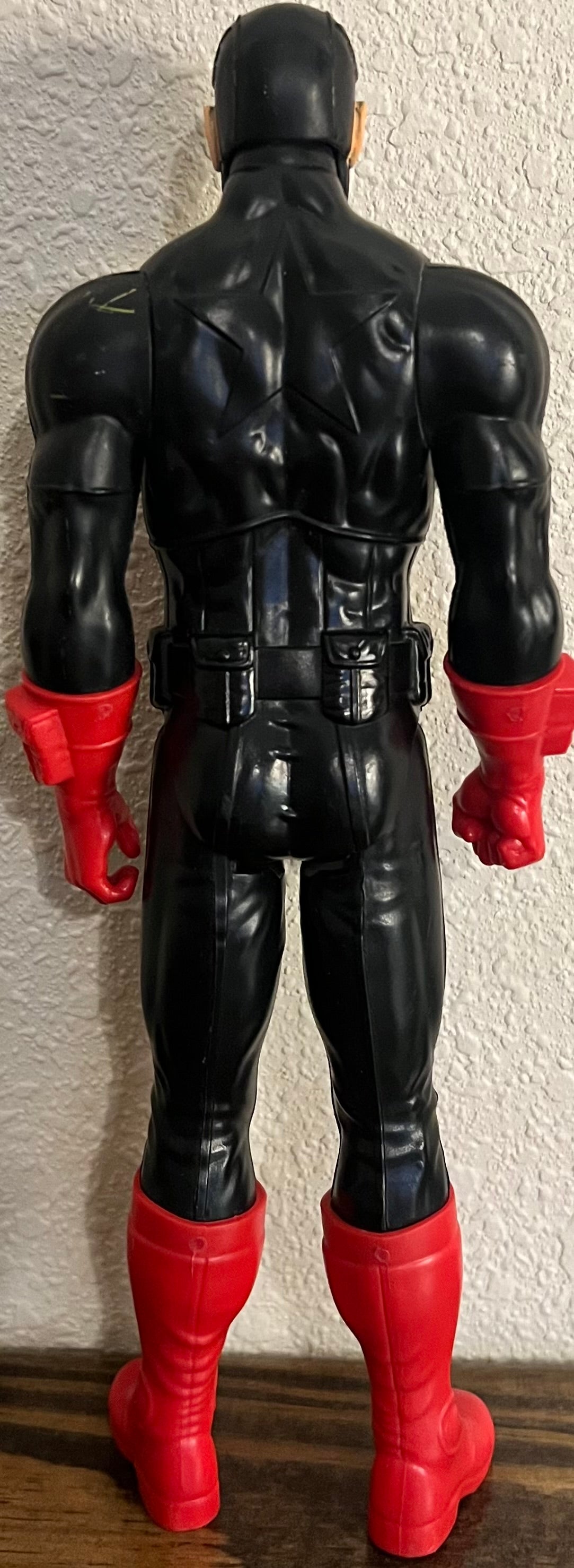 12” Captain America Black Suit Action Figure