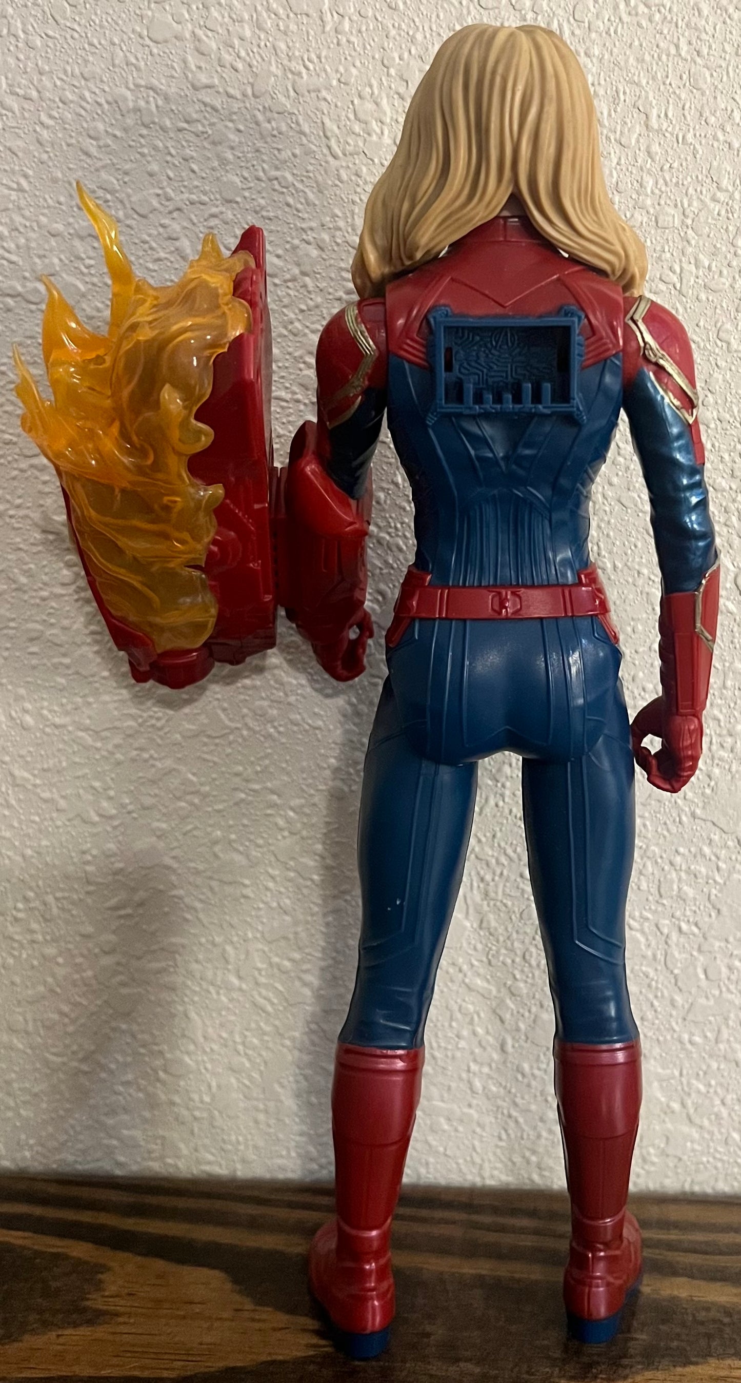 12" Marvel Power FX Captain Marvel Action Figure with Accessory