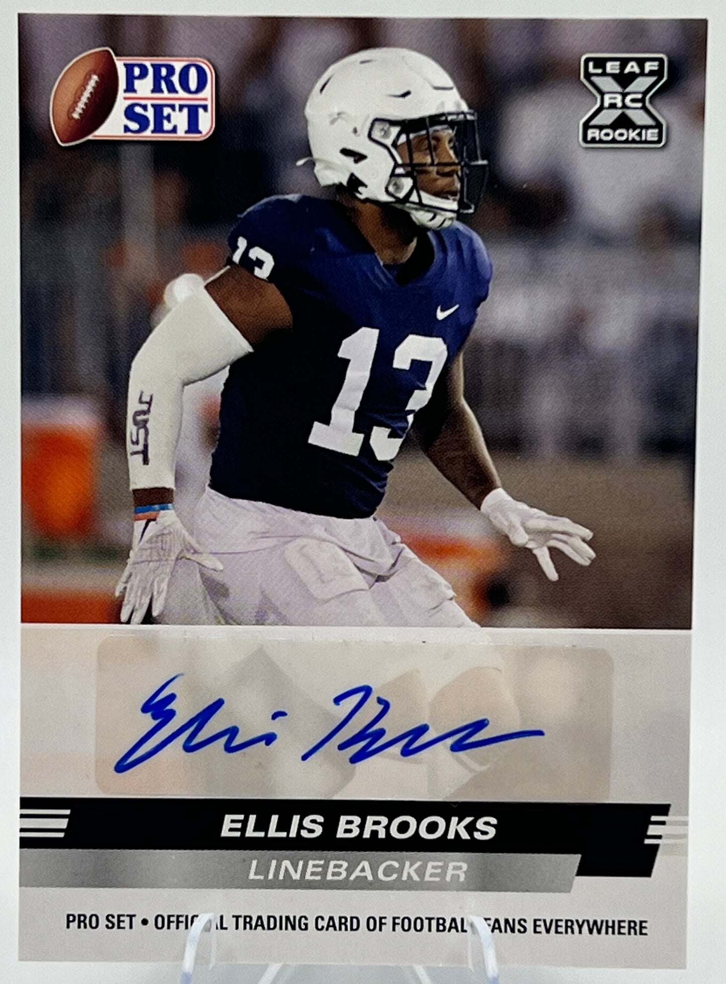 2022 Leaf Pro Set Draft Prospects Ellis Brooks Auto