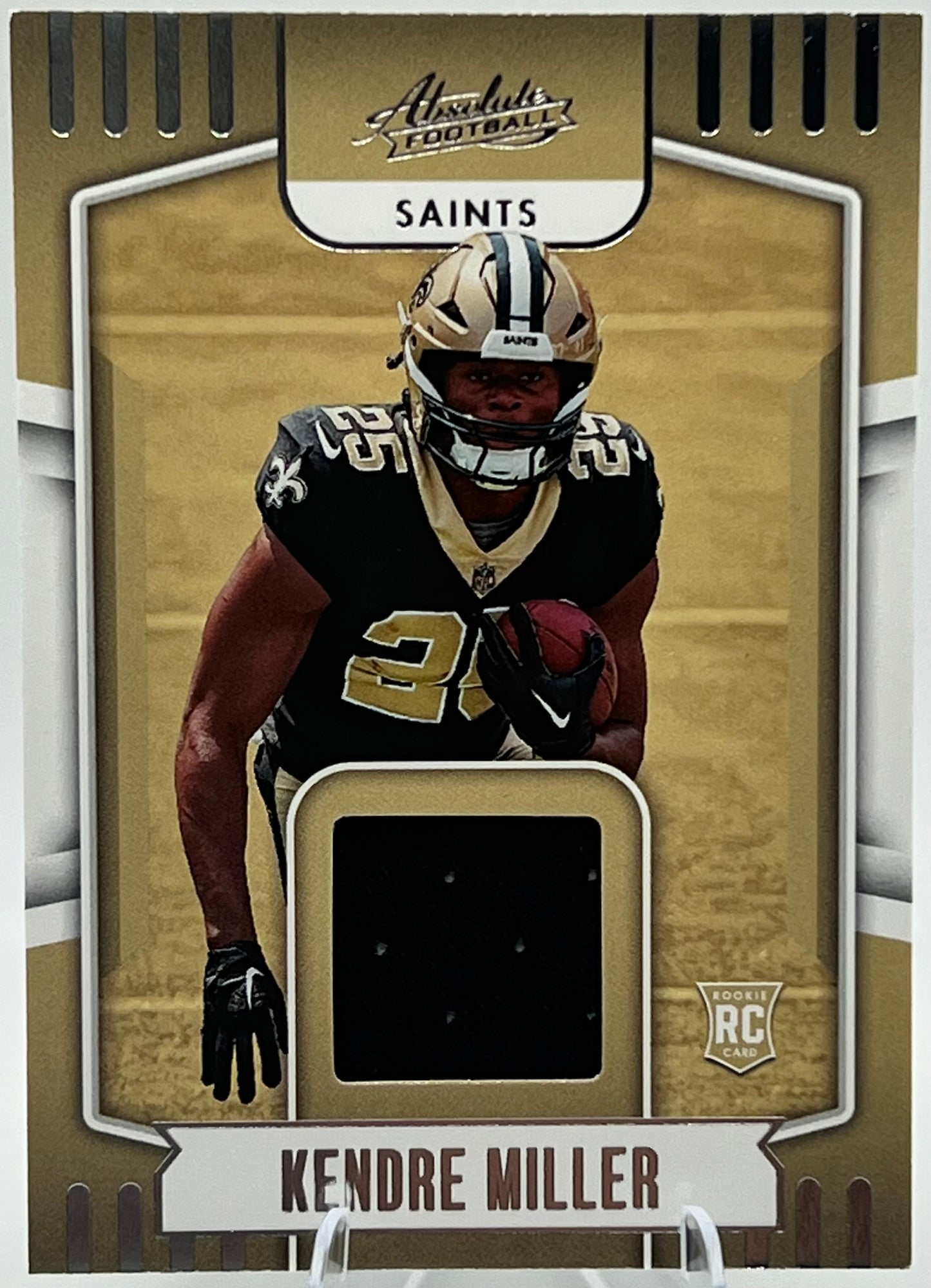 2023 Panini Absolute Patch Kendre Miller Football Card