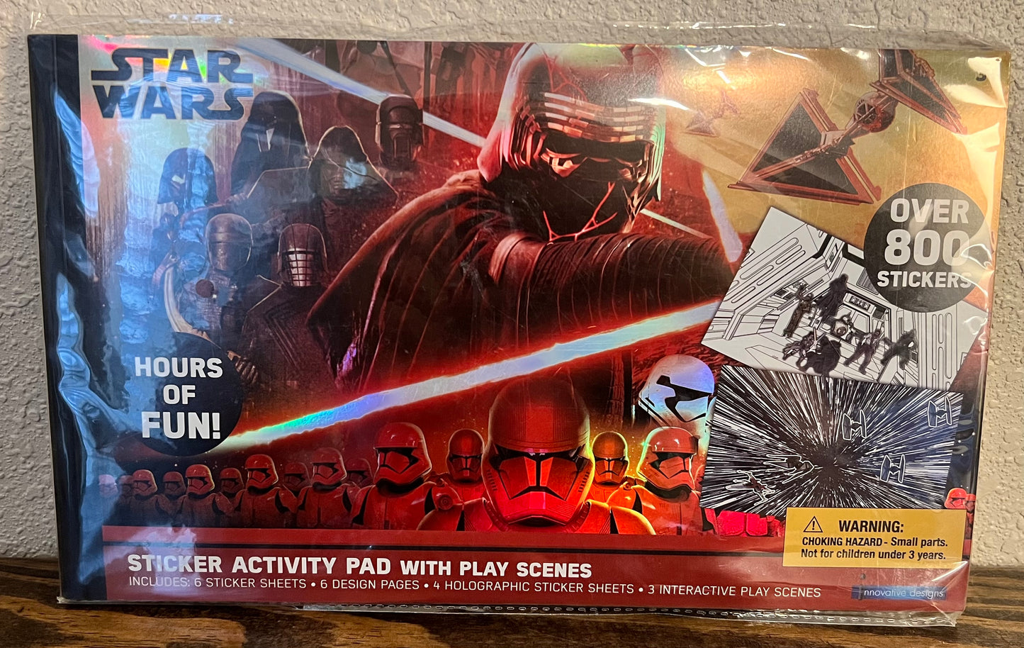 Star Wars Sticker Pad With Play Scenes