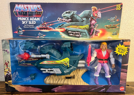 Masters Of The Universe Origins Prince Adam & Sky Sled