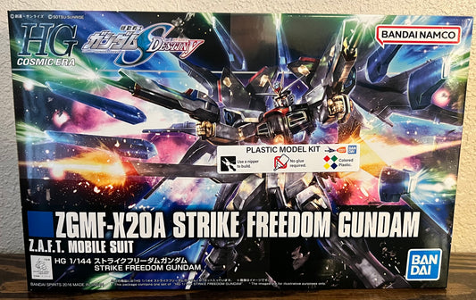 HG ZGMF-X20A Strike Freedom Gundam Mobile Suit HG 1/144