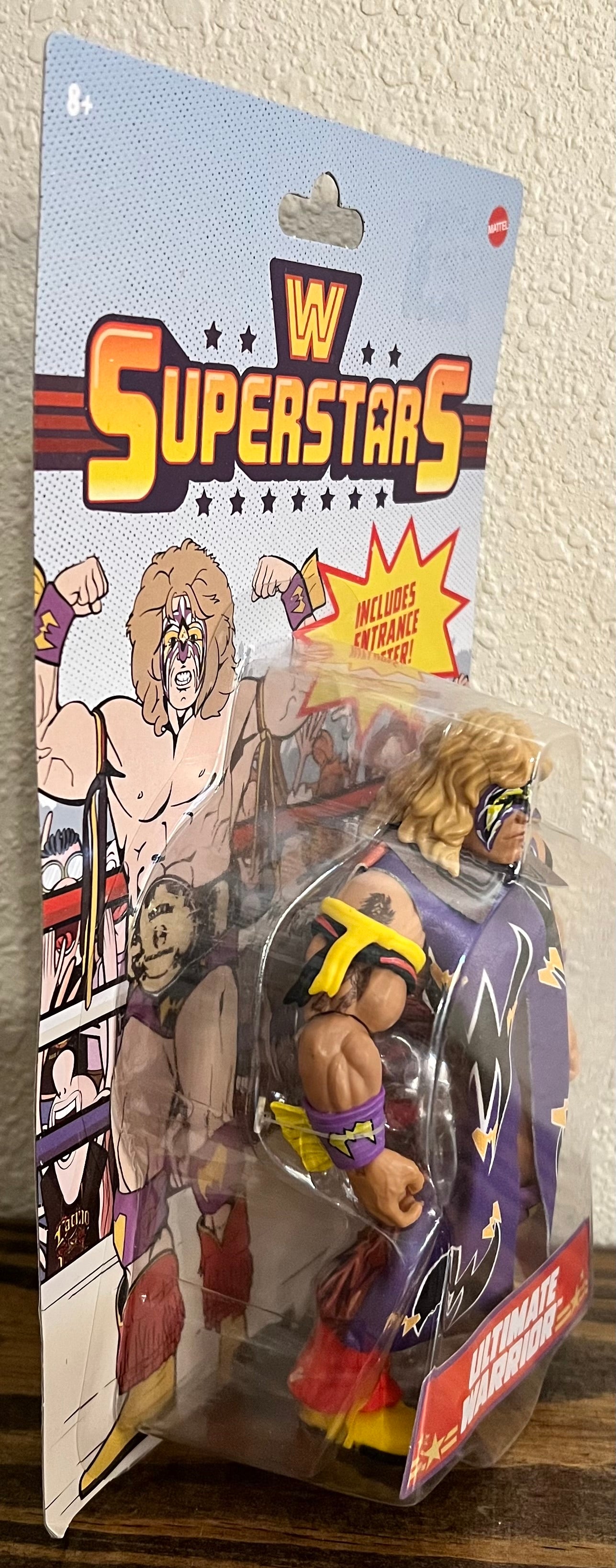 2022 WWE Superstars Series 2 Ultimate Warrior Retro Action Figure Exclusive