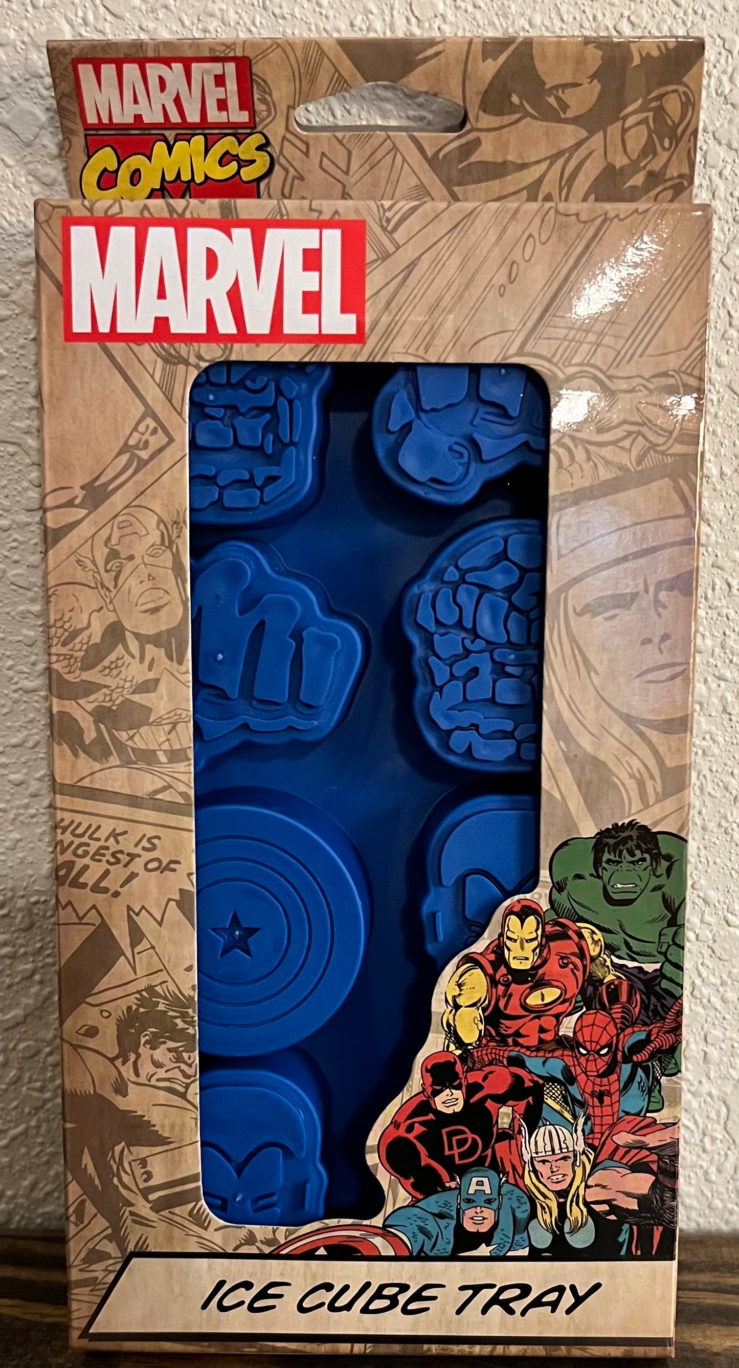 Marvel Comics Ice Cube Tray Mold