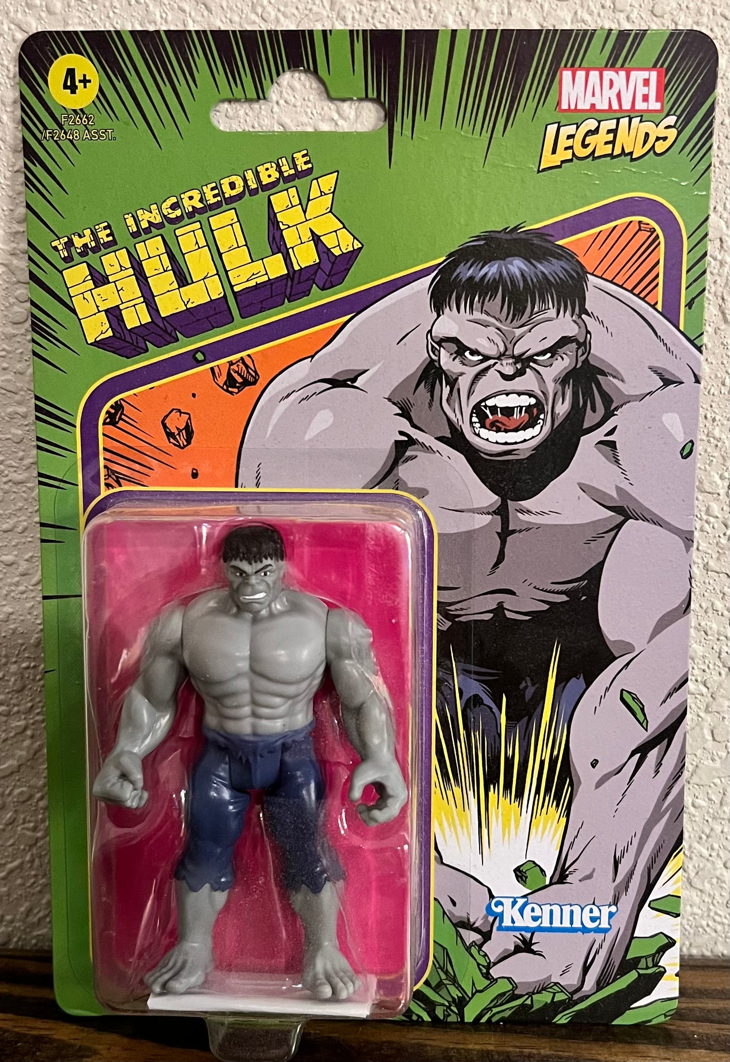 Marvel Legends Retro GREY HULK 3.75” Action Figure