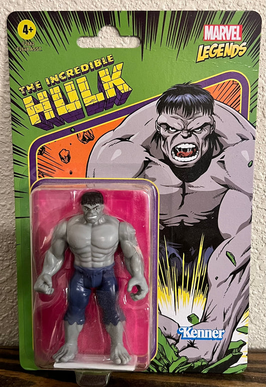 Marvel Legends Retro GREY HULK 3.75” Action Figure