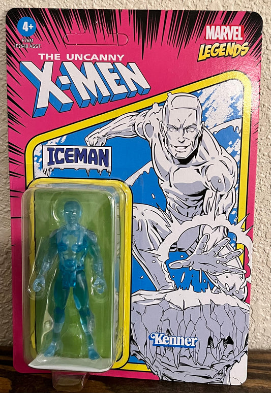 Marvel Legends Retro Iceman Action Figure