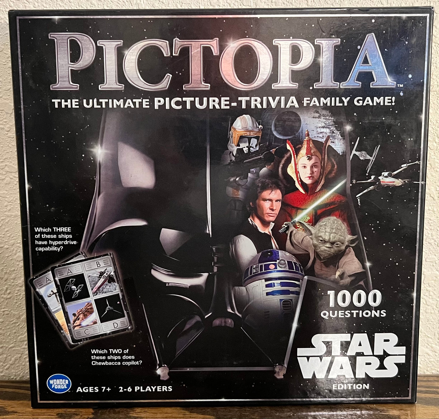 Star Wars Pictopia The Ultimate Picture Trivia Family Game