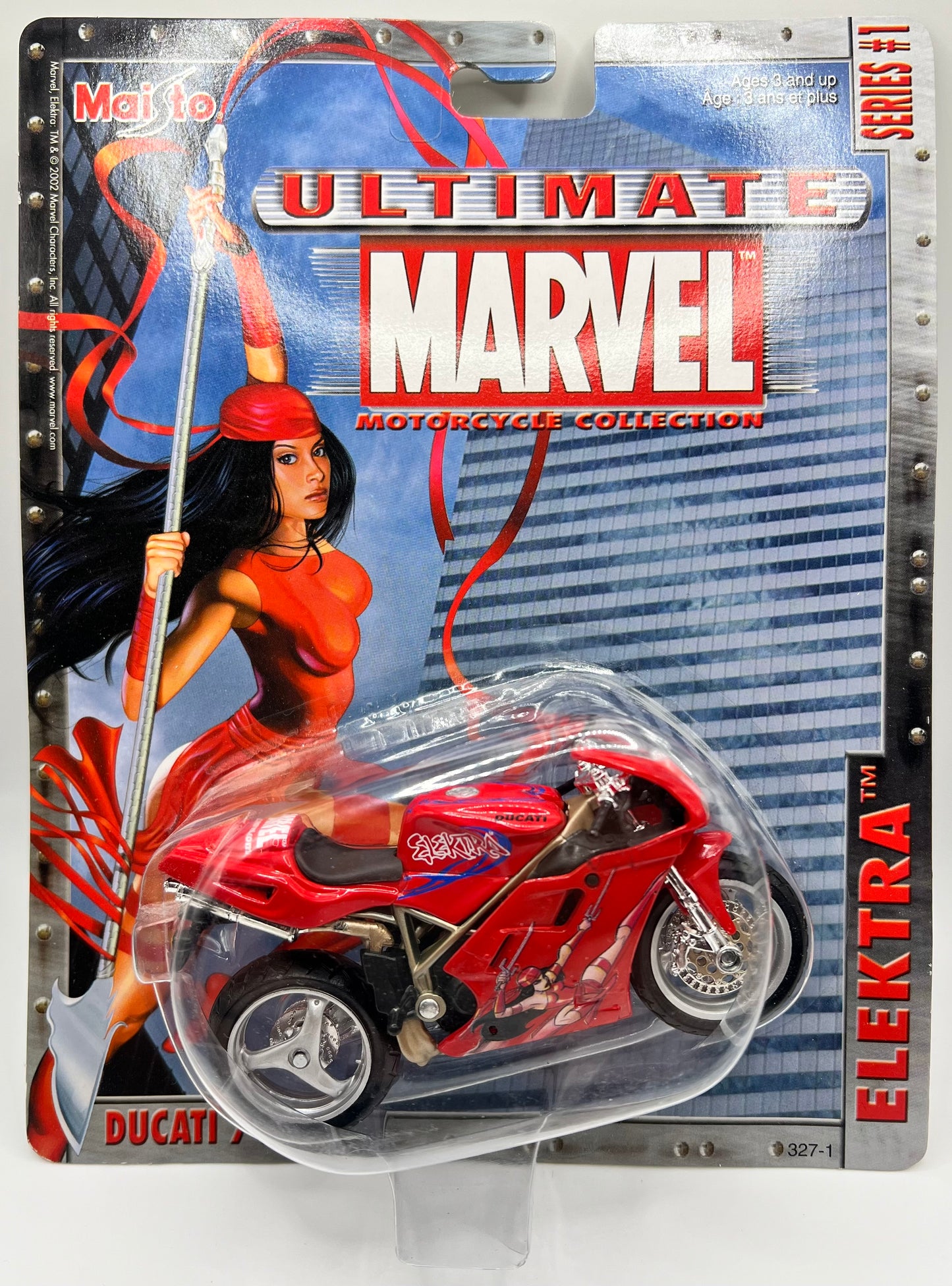 Ultimate Marvel Motorcycle Collection Elektra Ducati 748