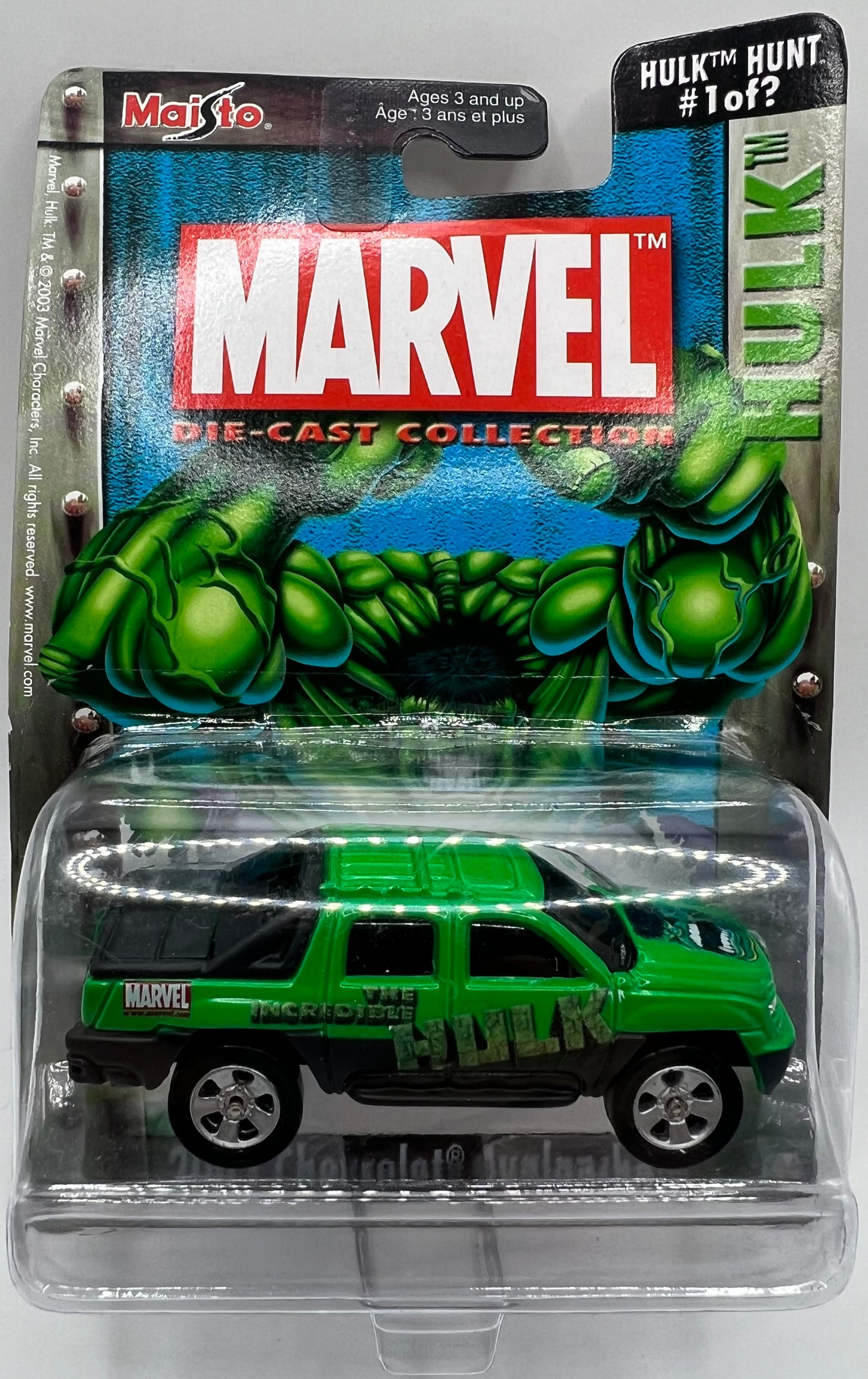 Marvel Die-Cast Collection The Hulk Hunt #1/?
