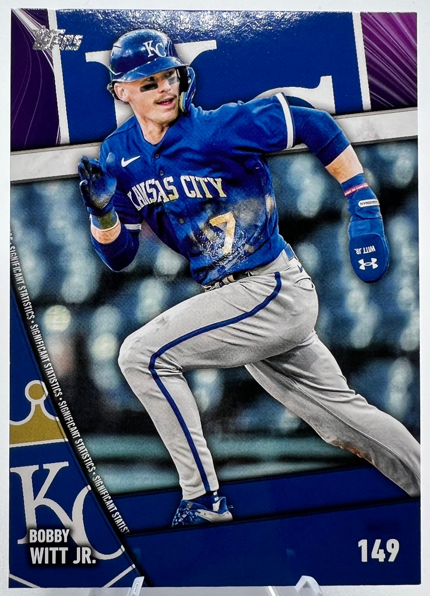 2024 Topps Baseball Significant Statistics #SS21 Bobby Witt Jr.