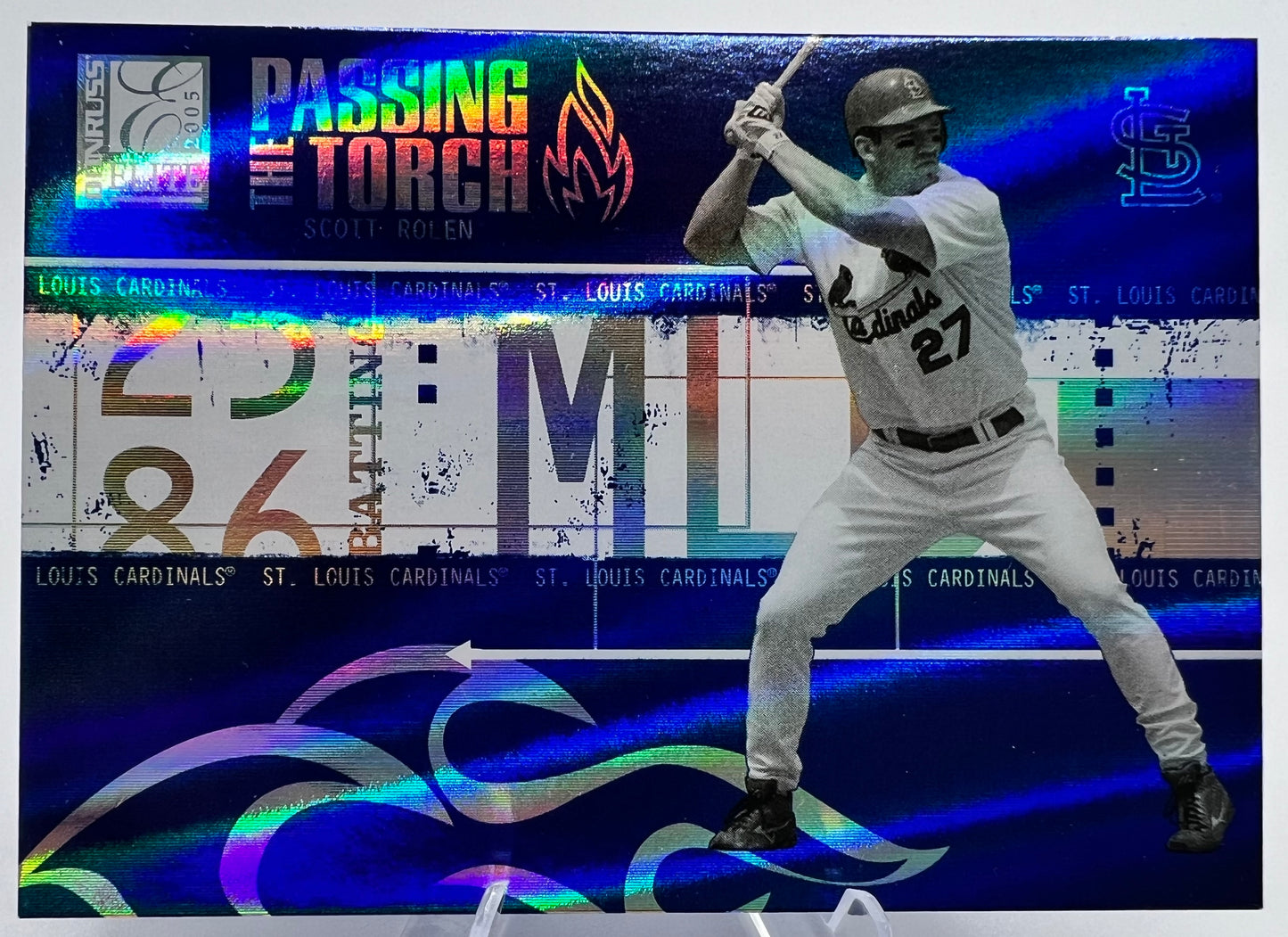 2005 Donruss Elite Passing the Torch Scott Rolen (Cardinals) #719/1000
