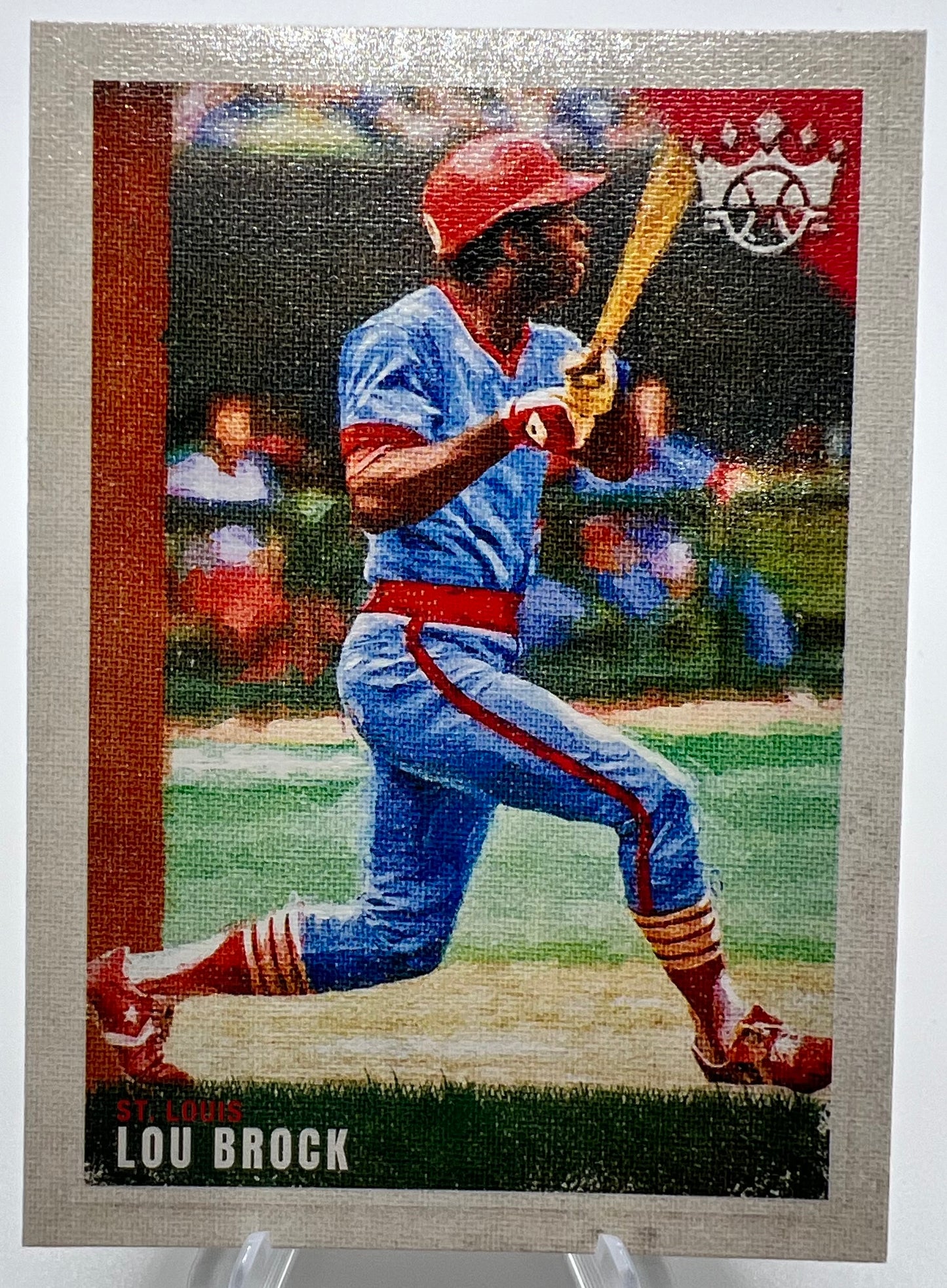 2022 Panini Diamond Kings Lou Brock Baseball Card #137