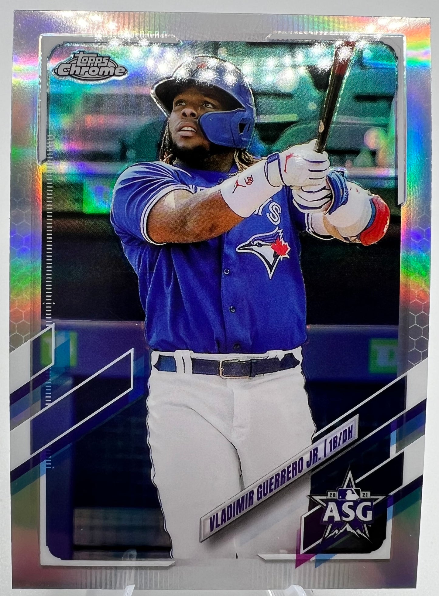 2021 Topps Chrome Update VLADIMIR GUERRERO Jr. All-Star Game #ASG-6 Blue Jays