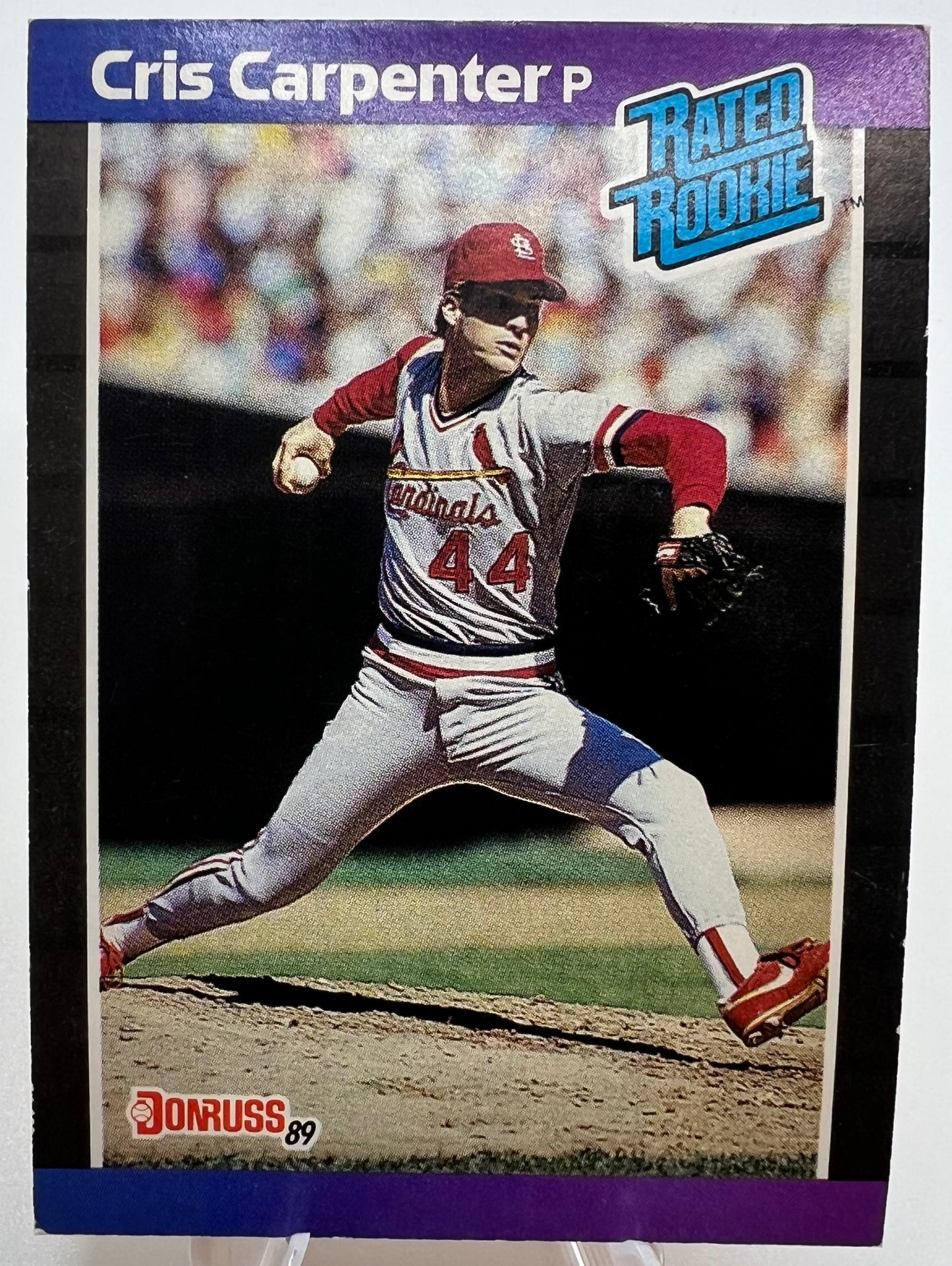 1989 Donruss #39 Cris Carpenter Rookie St. Louis Cardinals