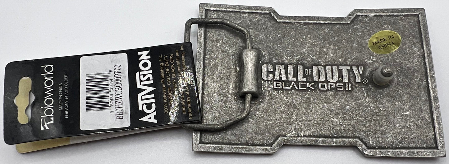 2012 Call Of Duty Black Ops II Metal Belt Buckle