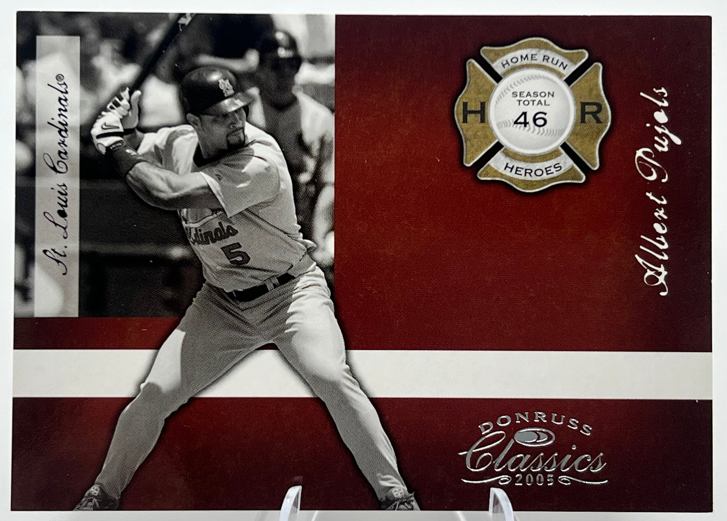 2005 Donruss Classics Home Run Heroes Albert Heroes