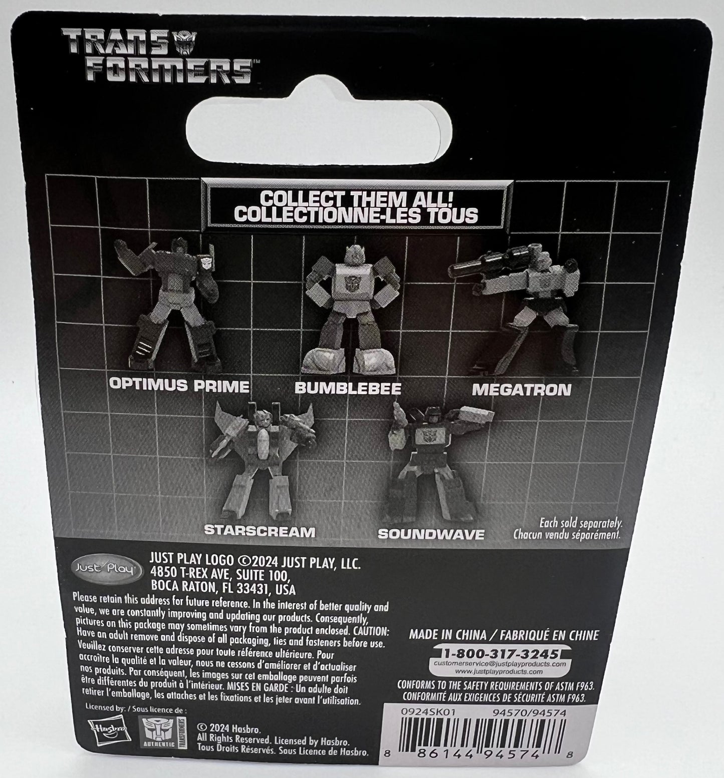 2024 Hasbro The Transformers STARSCREAM Action Figure