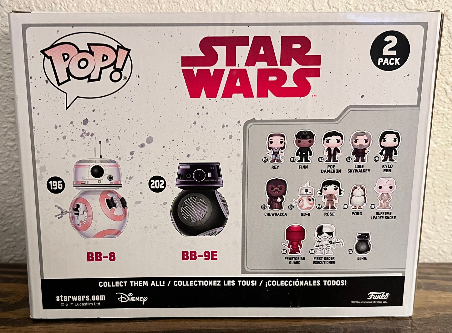 Funko Pop Star Wars 2-Pack BB-8 & BB-9E