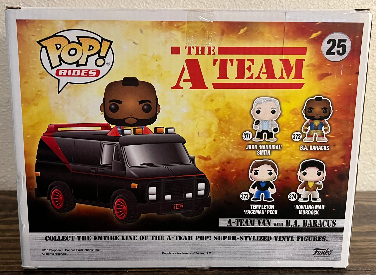 Funko Pop Rides A-Team Van w/ B.A. Baracus #25
