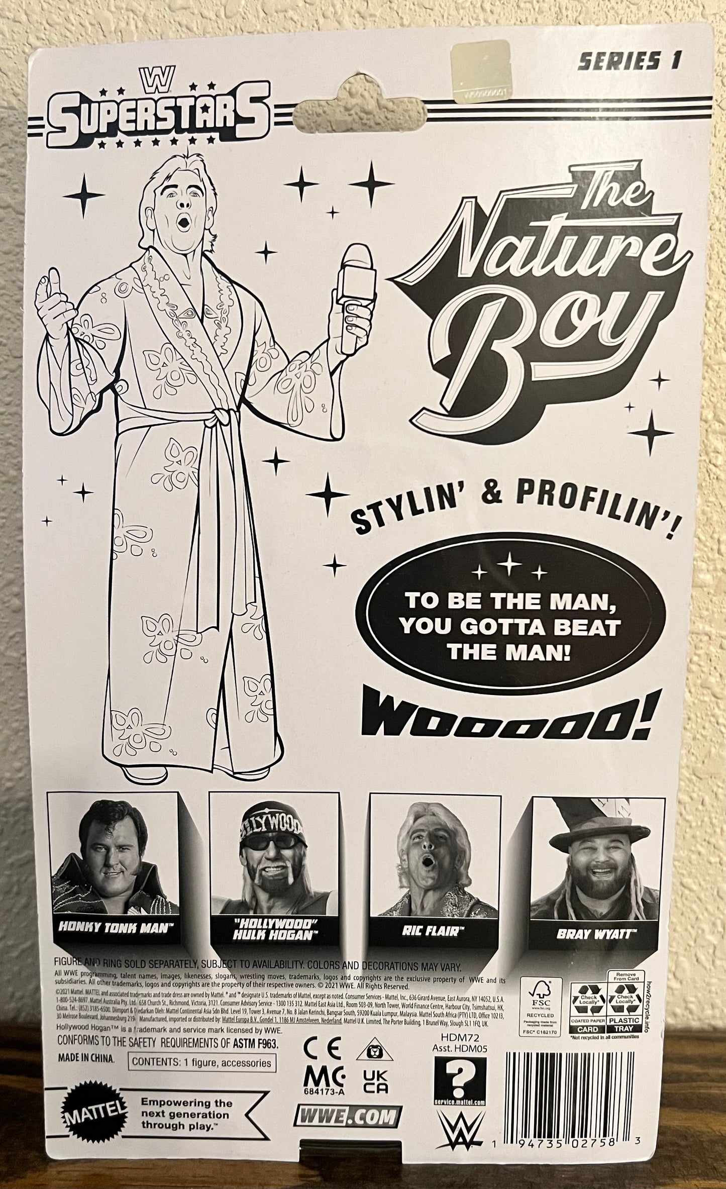 WWE Superstars Ric Flair Action Figure Series 1