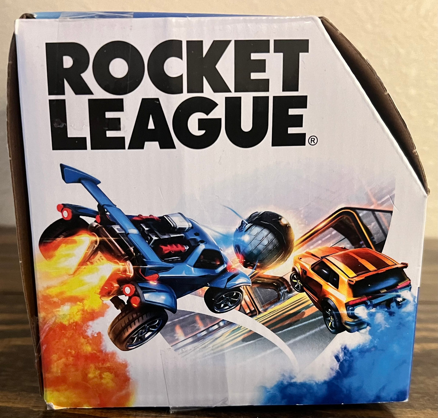 Rocket League Toy Light Blast Racers Breakout Red Car w/ Accessories