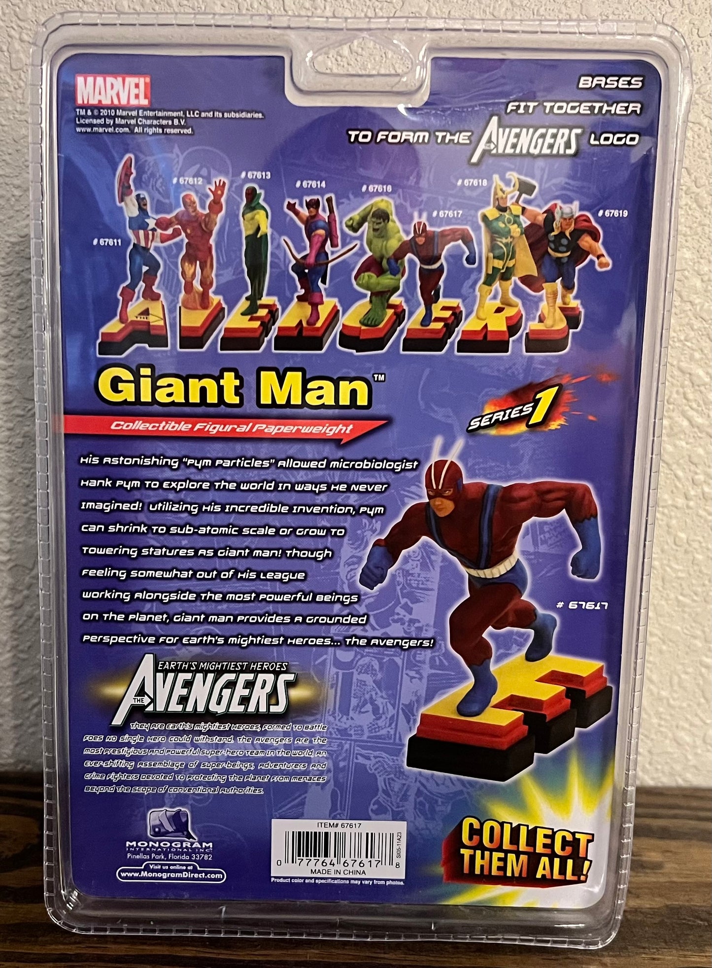 Marvel Avengers Gold Giant Man Resin Paperweight