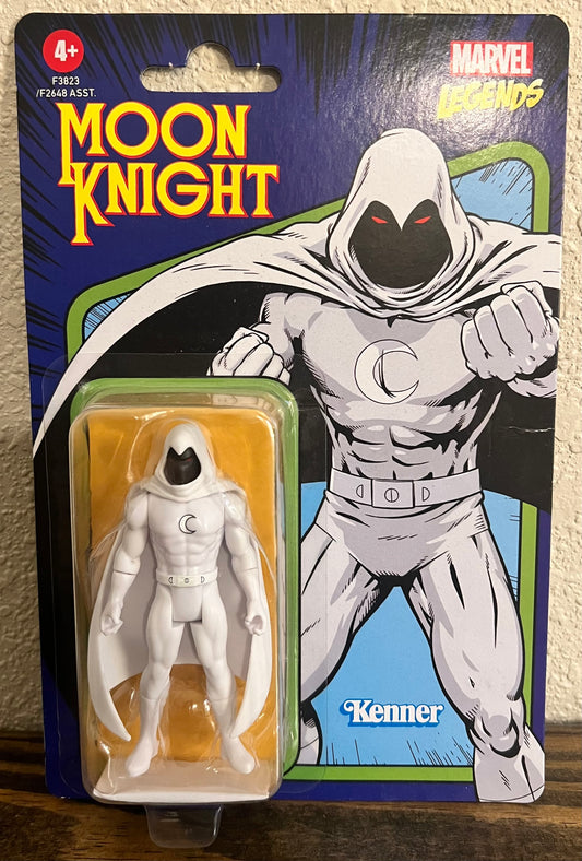 Marvel Legends Retro Moon Knight Action Figure 3.75"