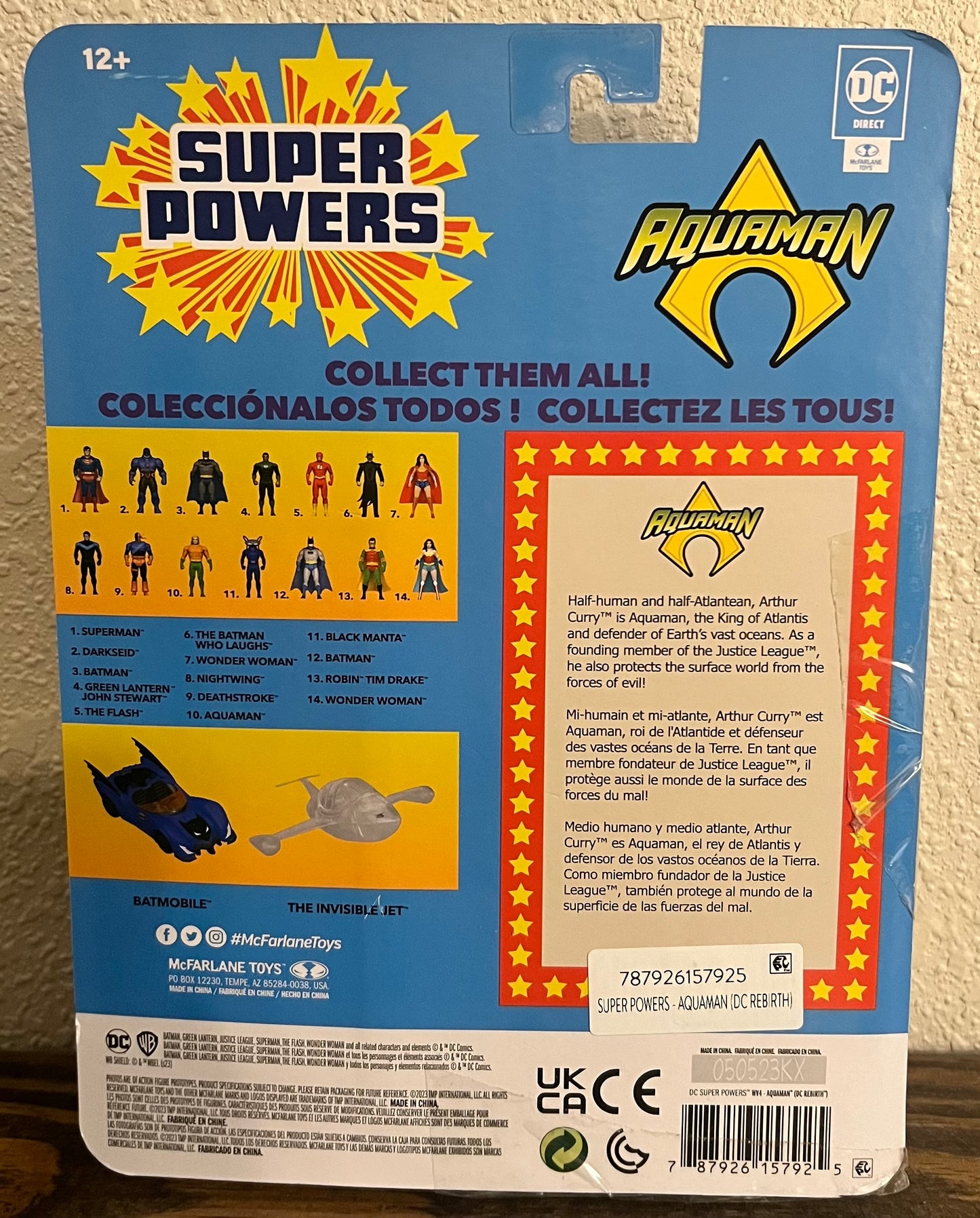 DC Super Powers Aquaman Action Figure