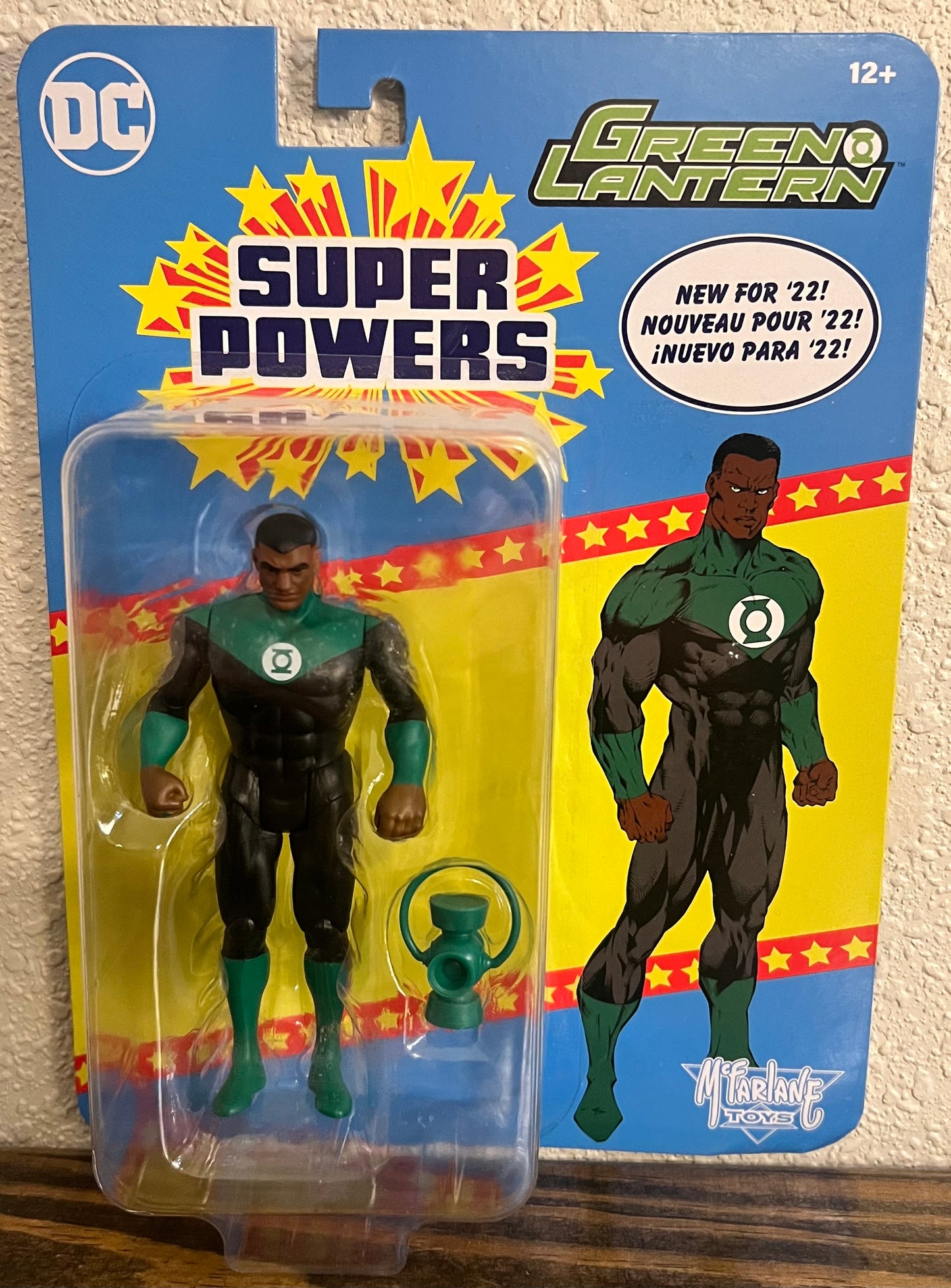 DC Super Powers Green Lantern John Stewart Action Figure