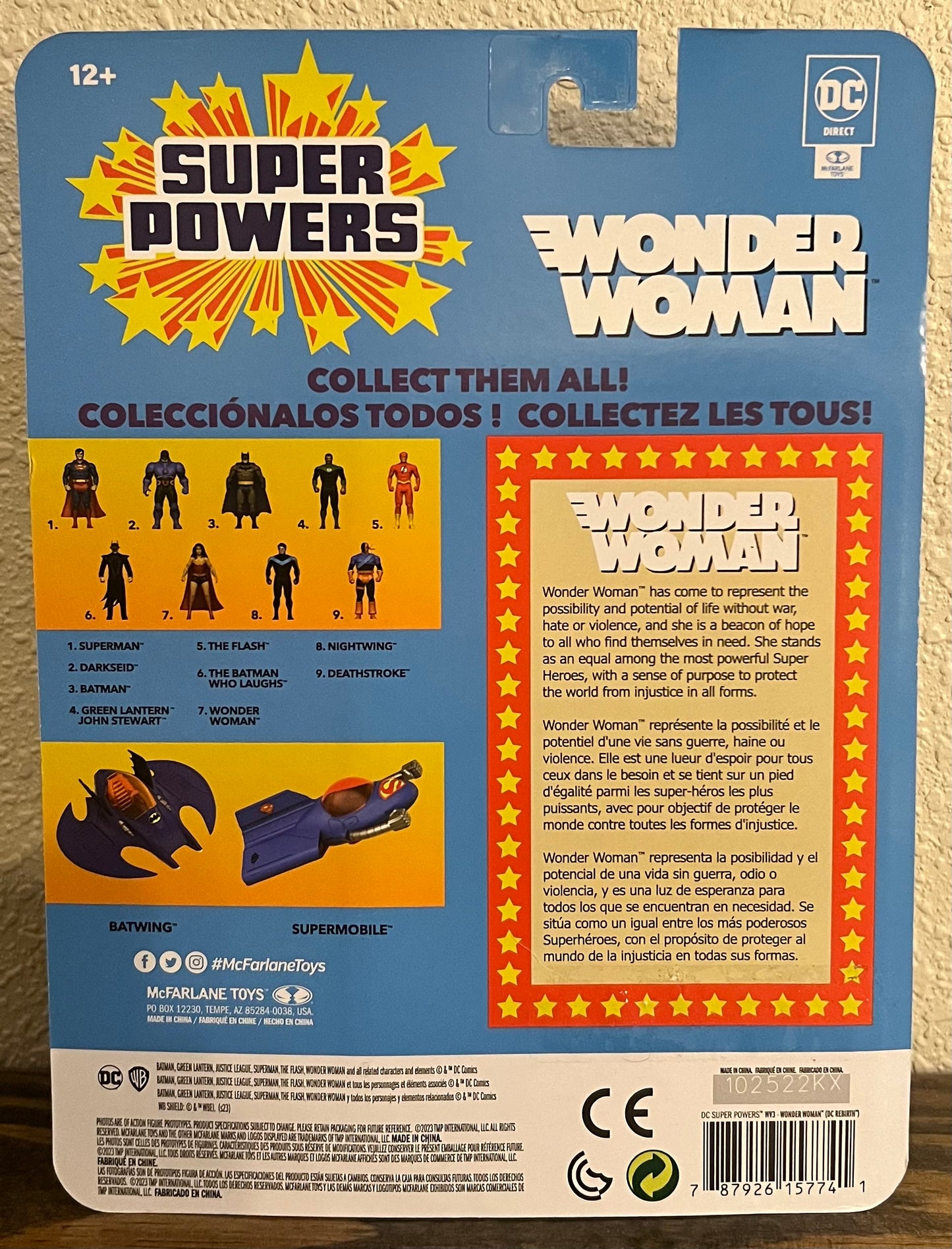 DC Super Powers Wonder Woman Action Figure