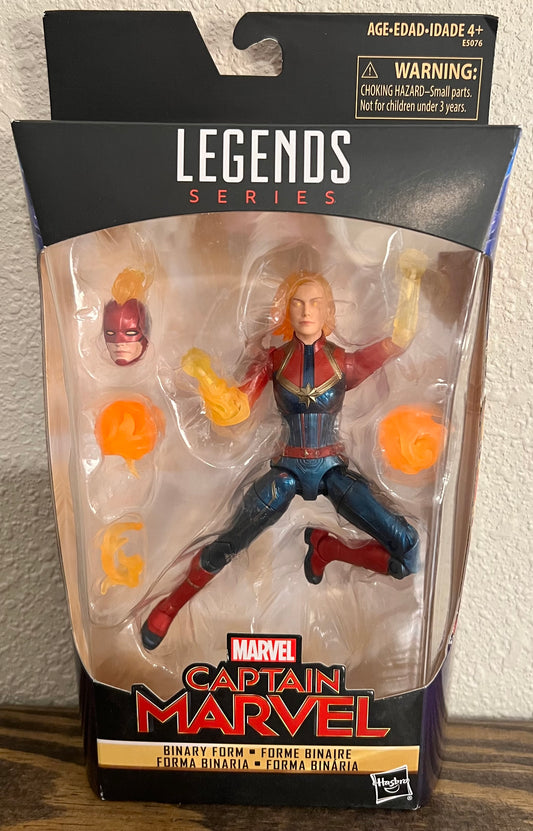 Marvel Legends Captain Marvel Binary Form 6" Action Figure