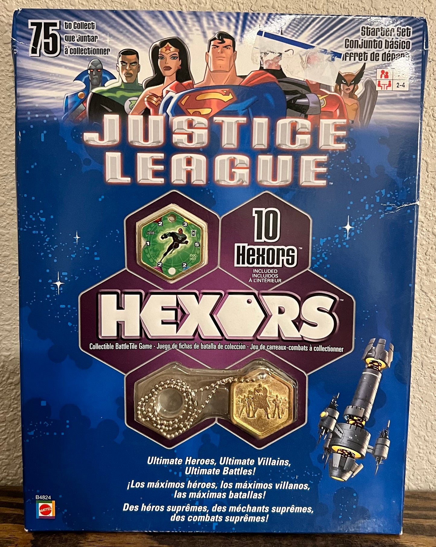 Justice League Hexors Battle Tile Game Starter Set