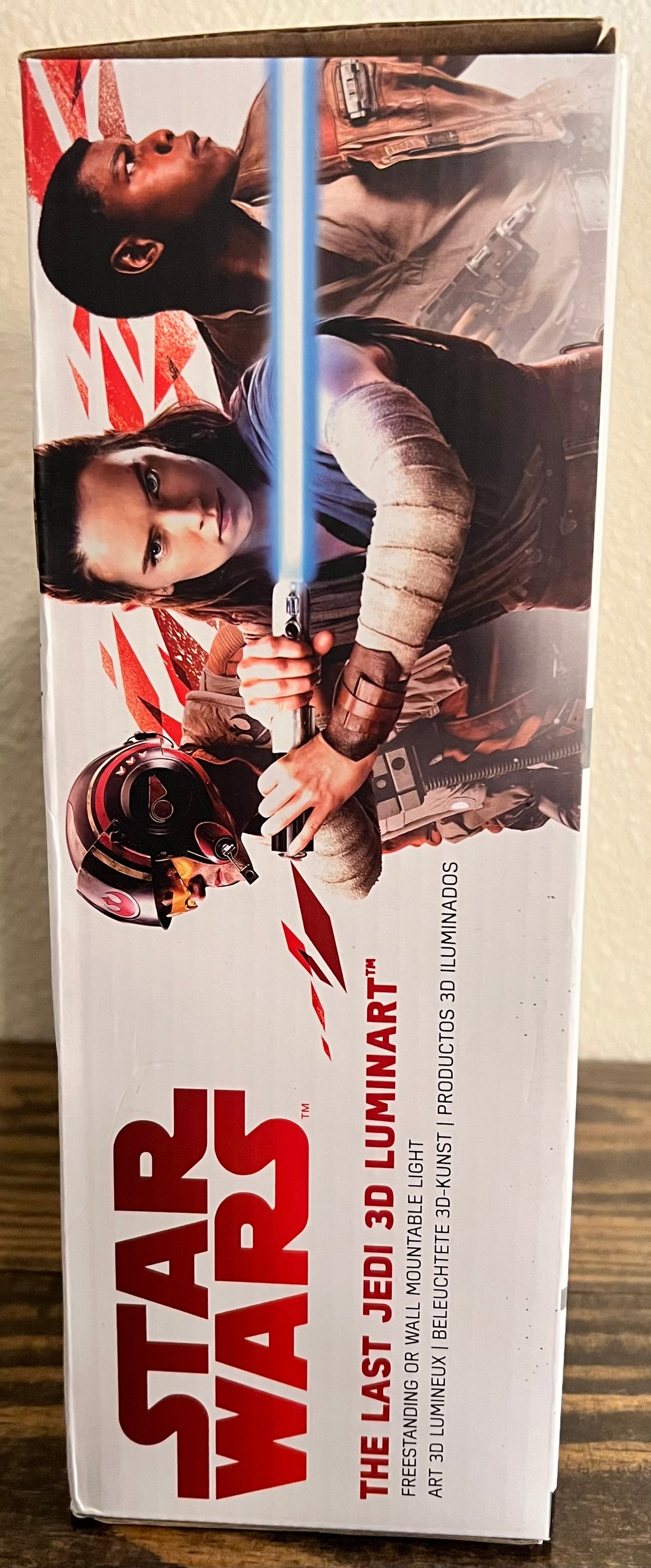 Star Wars The Last Jedi 3D Art Light Up Luminart Picture Frame