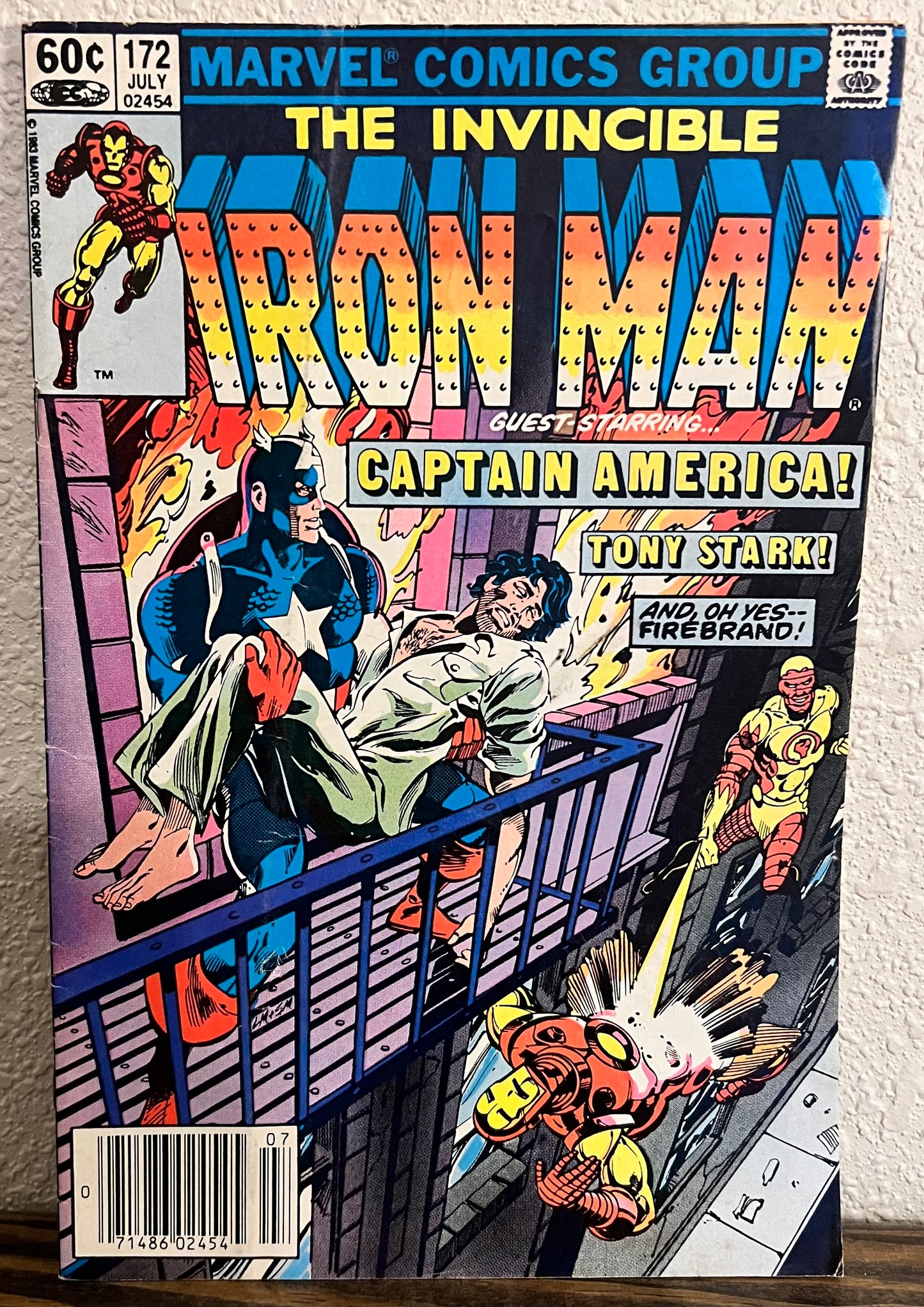 Iron Man #173 Vol 1 1983 Newsstand Variant