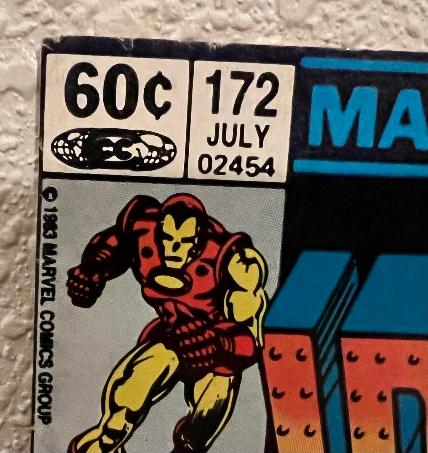 Iron Man #173 Vol 1 1983 Newsstand Variant