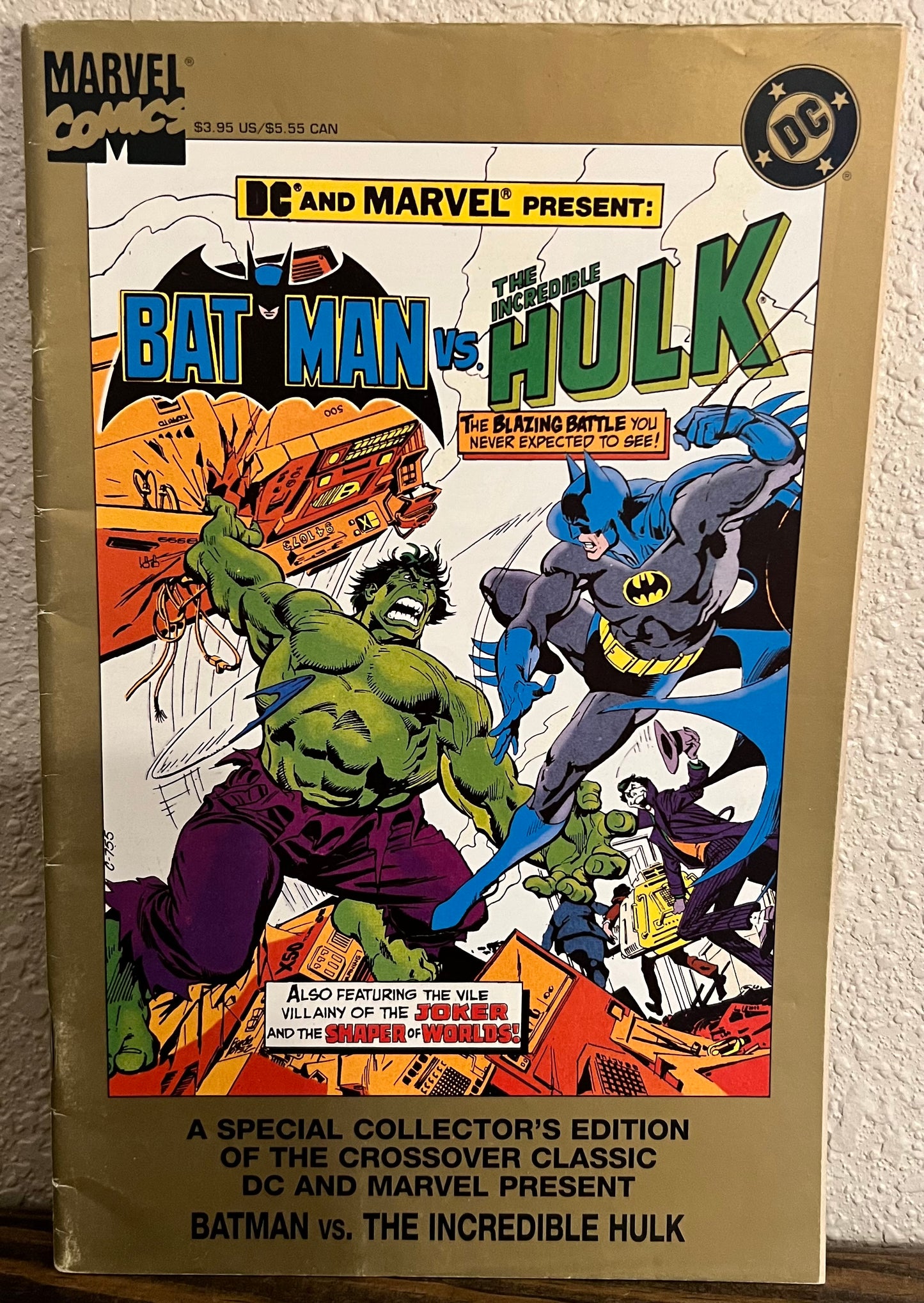 DC & Marvel Present Batman vs The Incredible Hulk Special Edition Comic Book