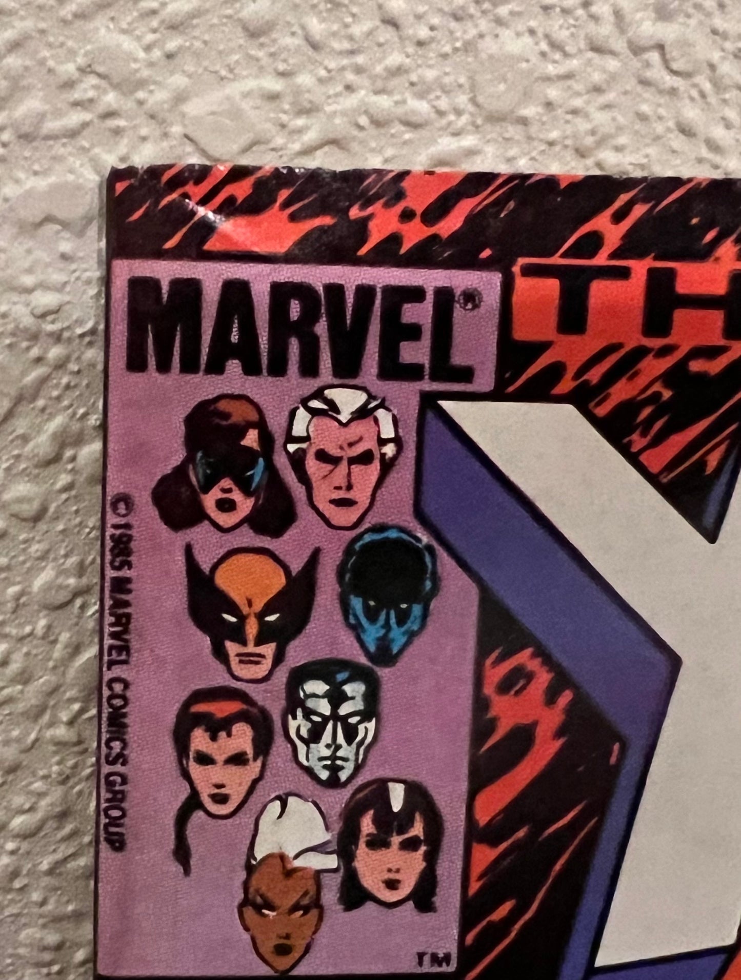 Uncanny X-Men #203 Secret Wars II Crossover 1985