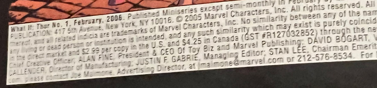 What If #1 Featuring Thor Herald Of Galactus 2006