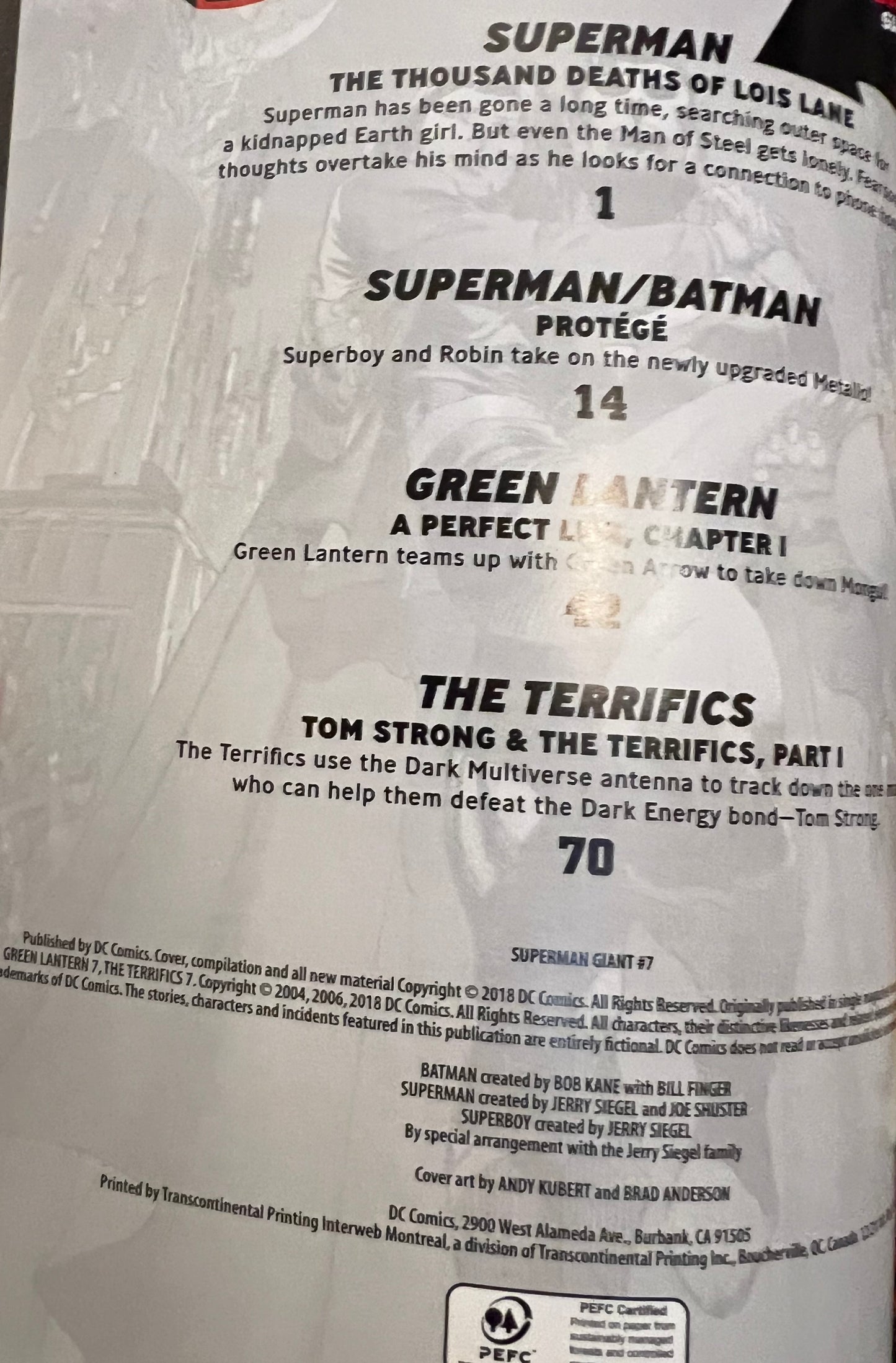 Superman #7 (DC 2018) Walmart 100 Page Giant Controversial Lois “Death”