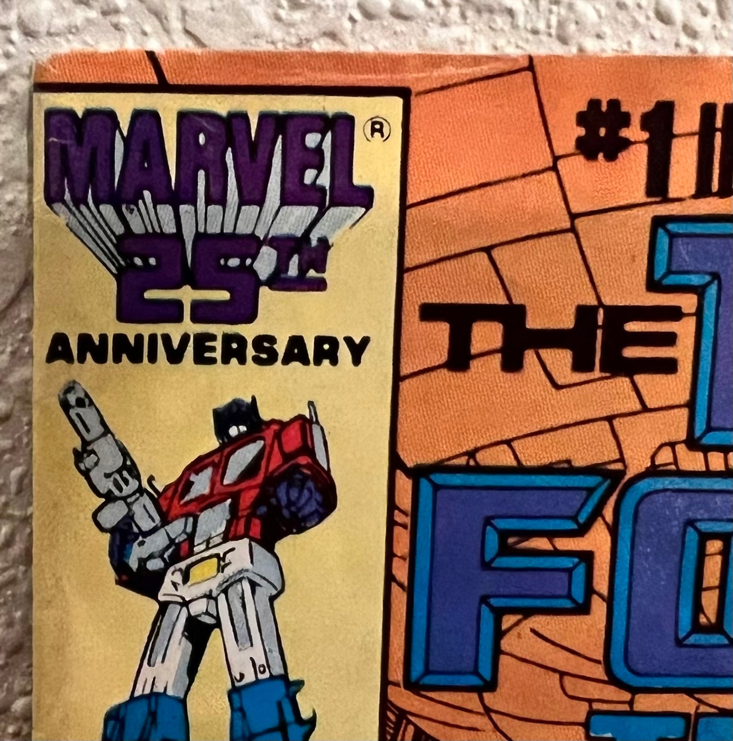 Transformers The Movie #1 1986 1st Appearance of Galvatron Newsstand Variant