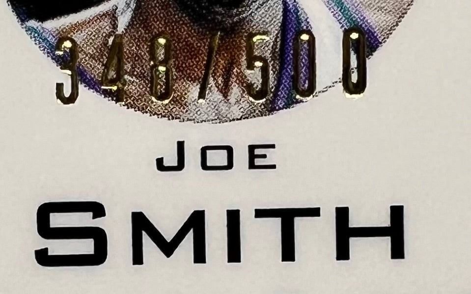 2004-05 Topps Chrome Black Refractor Joe Smith Basketball Card #348/500