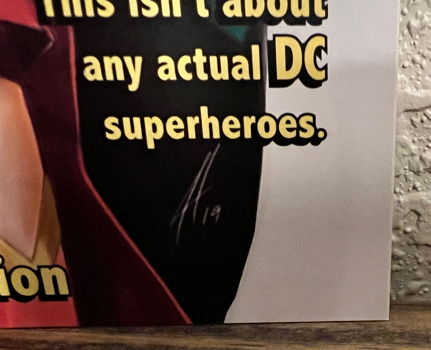 AOC & The Freshman Force #1 Cease & DCist Edition Variant Limited to 500