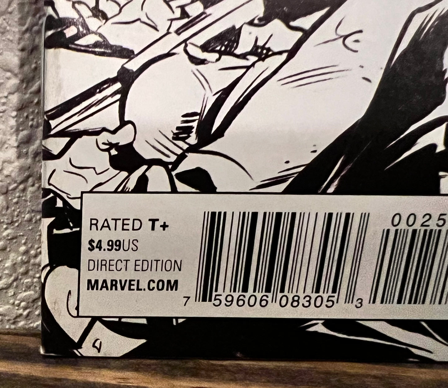 Howard The Duck #2 2nd Print Gwenpool B&W Variant Cover