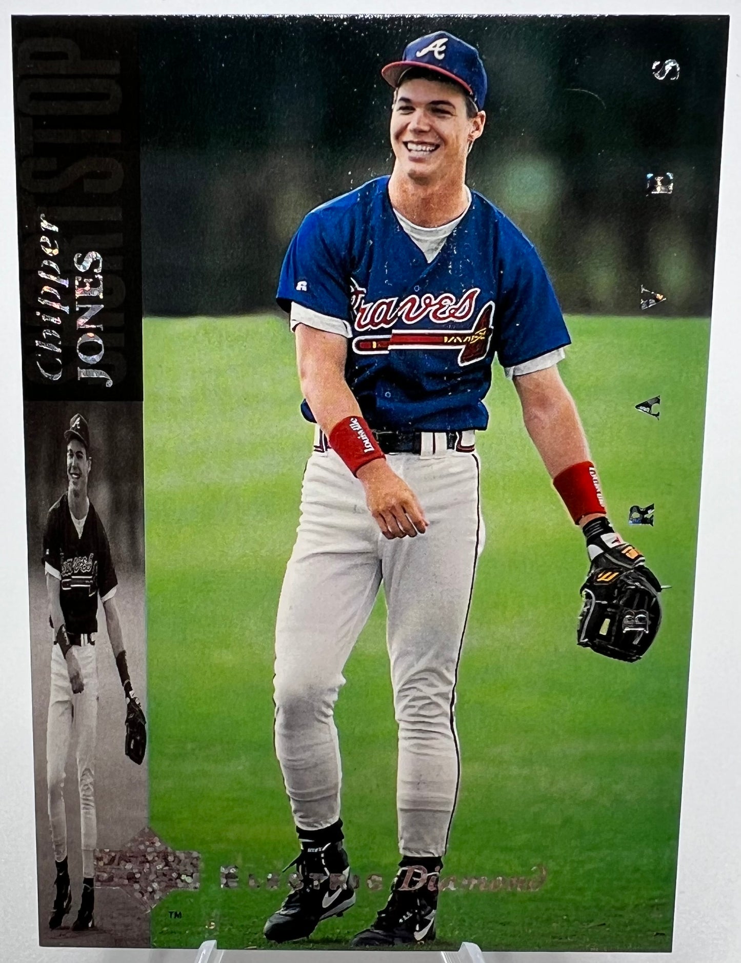 1994 Upper Deck Chipper Jones Electric Diamond Edition Baseball Card