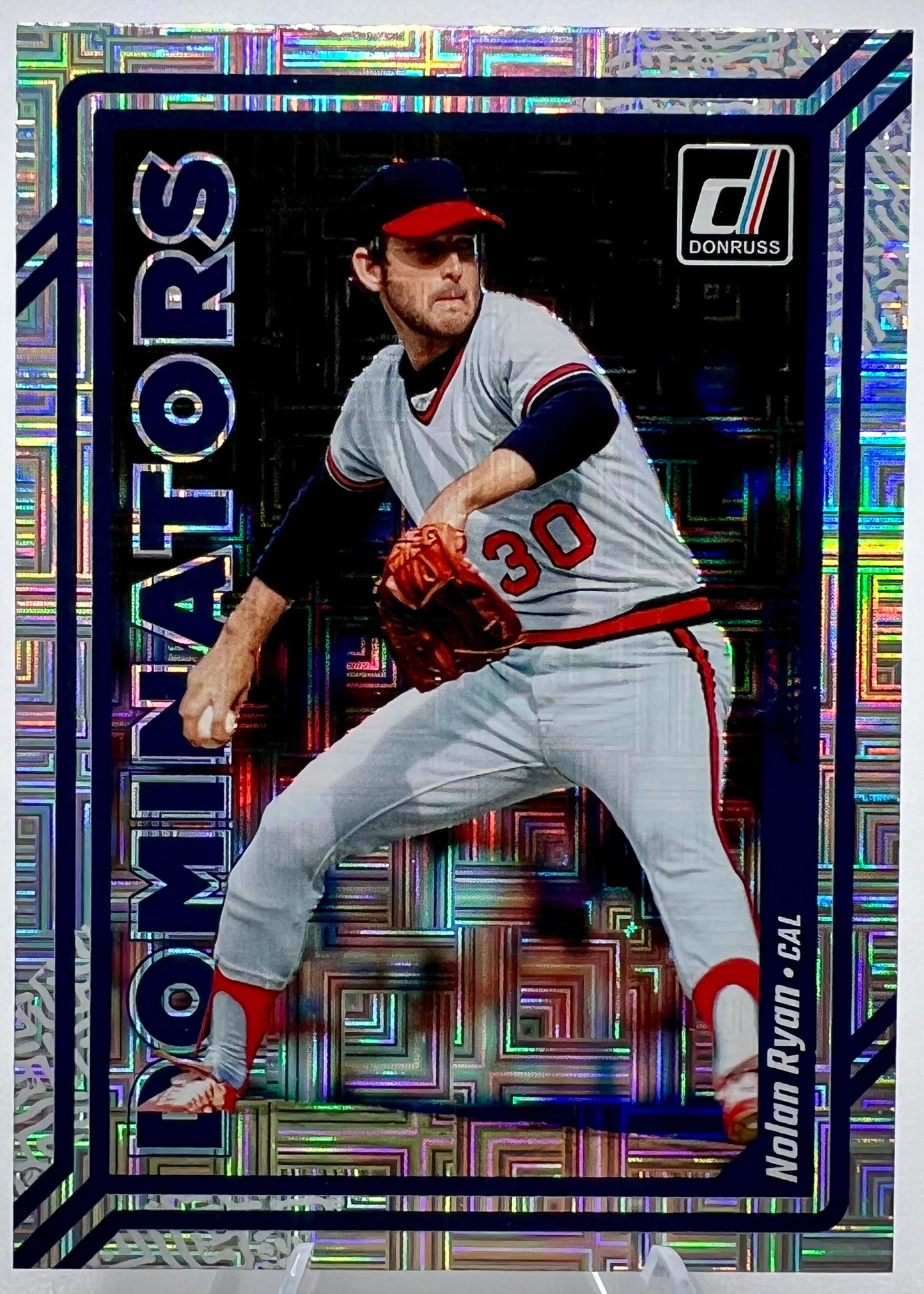 2023 Donruss Nolan Ryan Dominators Silver Baseball Card
